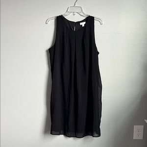 C Black Sleeveless Midi Dress